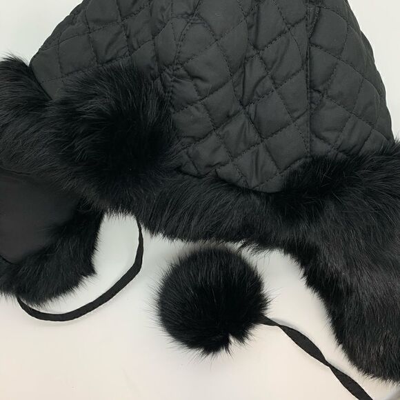 Surell Dyed Fox Fur Trapper Hat - Picture 8 of 10